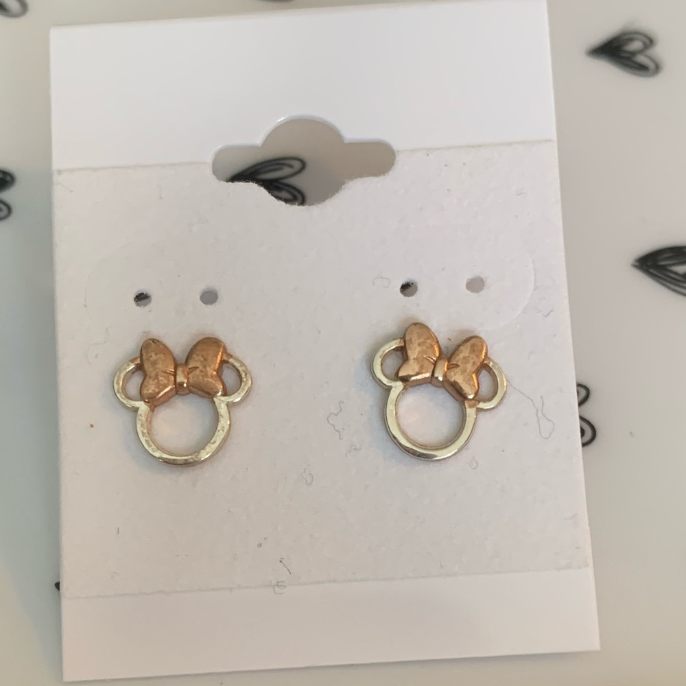 Disney Minnie Mouse Sterling Silver Earrings